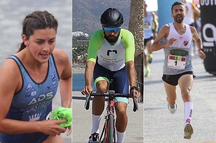 Marina Castro, Ismael Rojas y Carretero formarán equipo en el Ironman