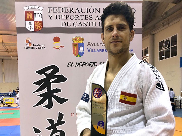 Javier Suárez conquista el Campeonato de España Máster de judo