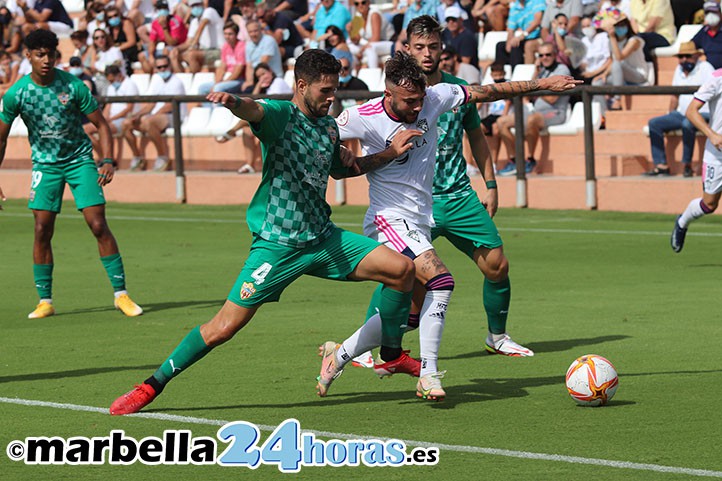 El Marbella FC sufre un revolcón en la segunda parte ante el Almería B (2-3)