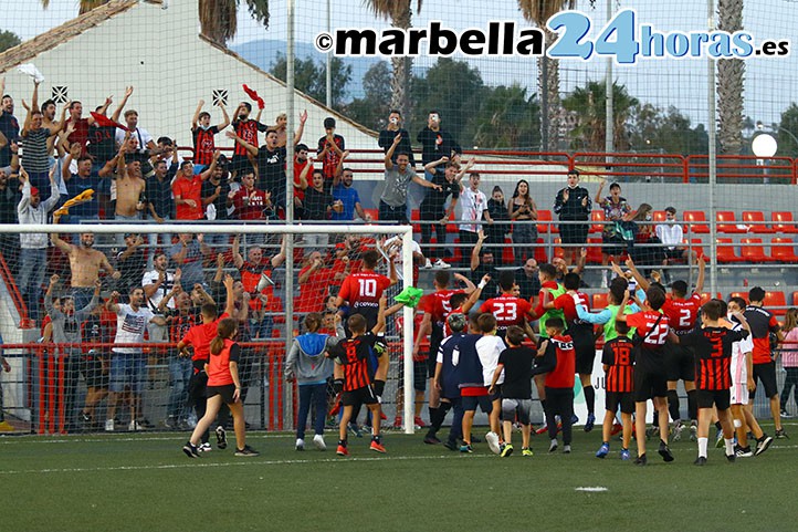 El San Pedro se impone en el derbi al Marbella desde el punto de penalti (1-0)