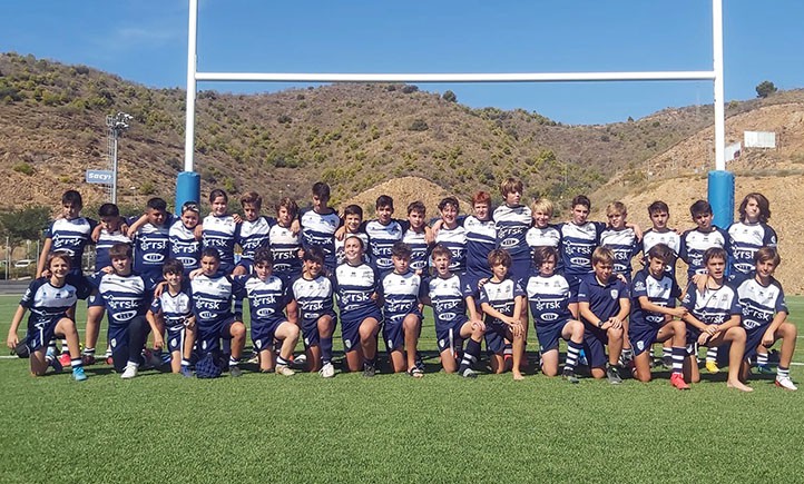 Buen nivel de los equipos sub-14 del Marbella Rugby Club