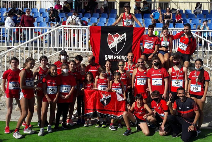 El Club Atletismo San Pedro, presente en la I prueba del Circuito Provincial