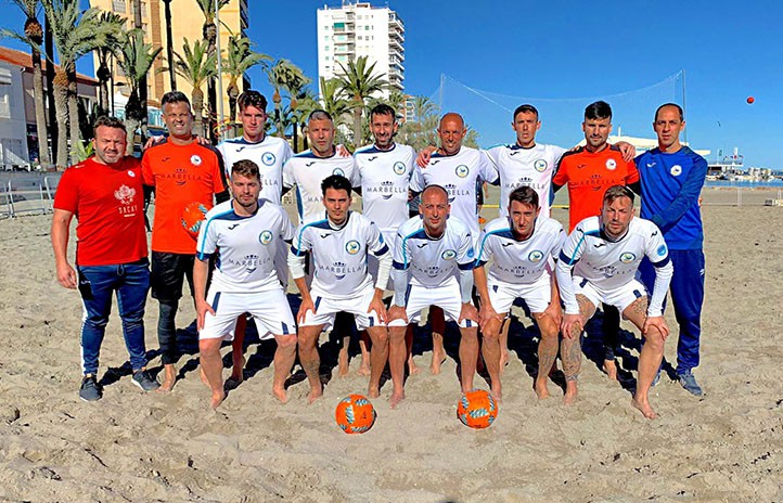 El CD Fútbol Playa Marbella, segundo en la Mar Menor Beach Soccer Cup