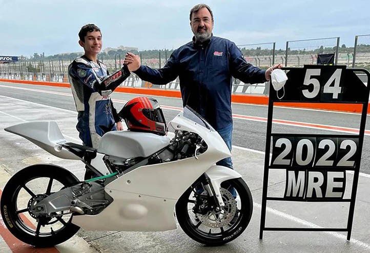 El marbellí Jesús Ríos pilotará una Moto3 en la European Talent Cup