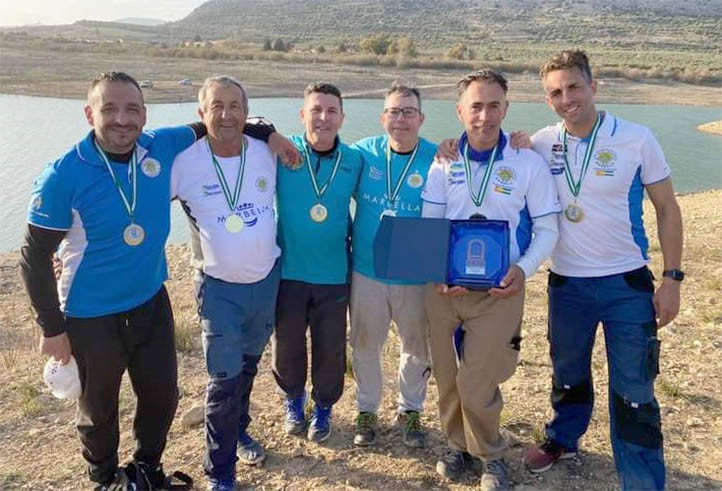 La Sociedad de Pesca Marbella gana el Provincial de agua dulce