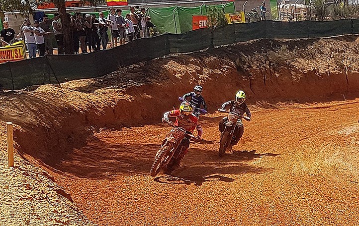 Marino Villar debuta en el Campeonato de España MX 125 con un 15º puesto