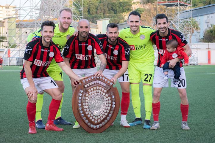 Añón conquista el título de liga en Gibraltar con el Lincoln Red Imps