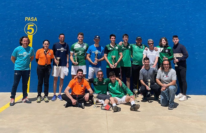 El CF Jaén B gana en la final al Frontenis Marbella en el Campeonato de Andalucía