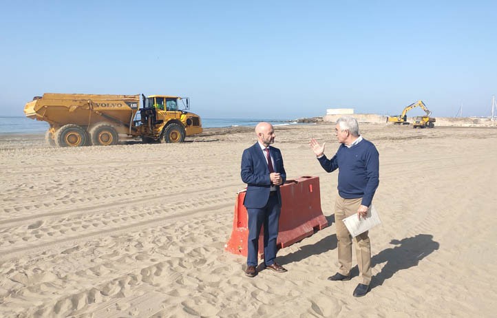 Los espigones para las playas de Marbella y San Pedro, en fase ambiental