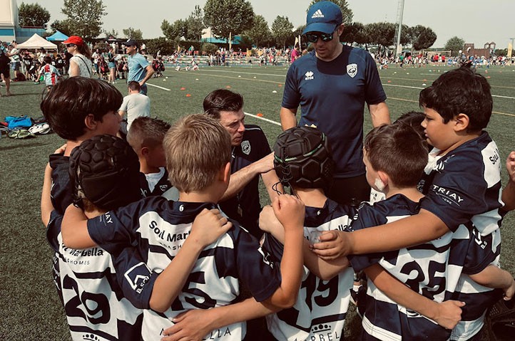 La cantera del Marbella Rugby Club cierra la temporada en el Festival de Escuelas