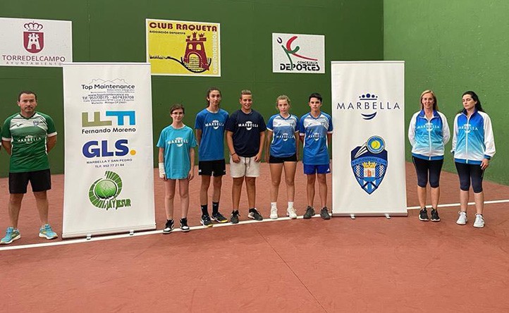 El Club Frontenis Marbella, presente en la concentración andaluza