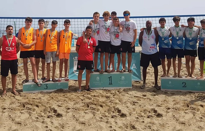 Voleibol San Pedro y CV Mijas vencen en el Provincial Infantil de Marbella