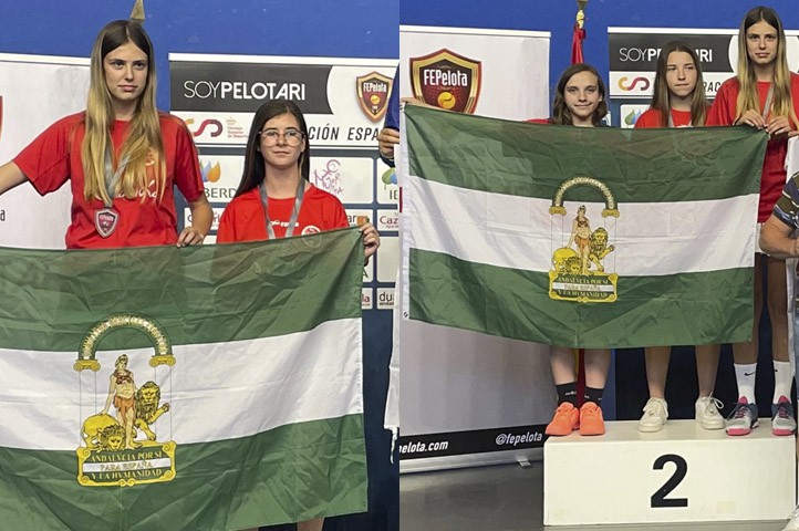 Carolina Santos y Yaiza Sánchez, subcampeonas de España con Andalucía