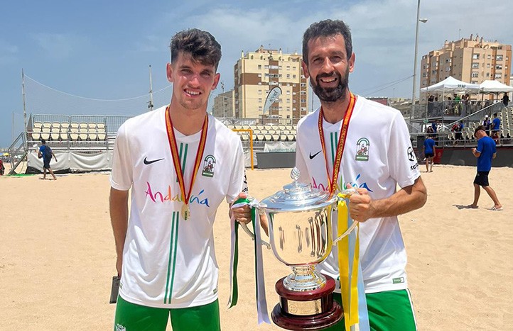 Juanma Martín y Álex Achutegui, campeones de España con Andalucía