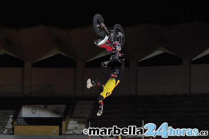 El espectáculo de Motocross Freestyle vuelve a ser protagonista en Marbella