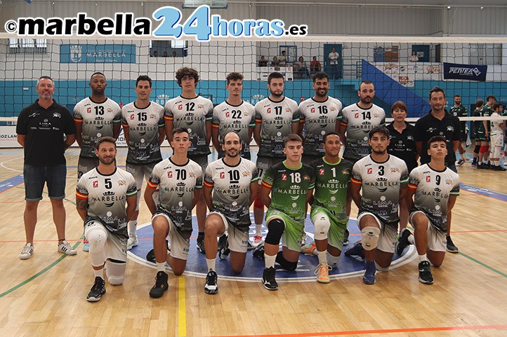 Unicaja Almería gana en Marbella la copa ante un combativo Costa del Voley