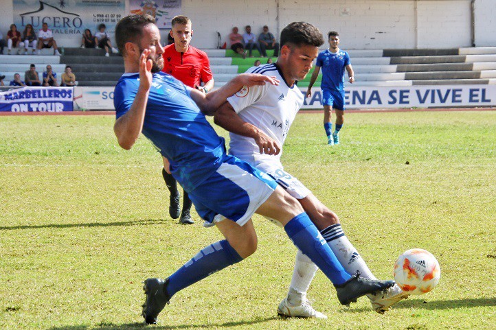 Hinojosa da la victoria al Marbella FC en su visita a Maracena (0-1)