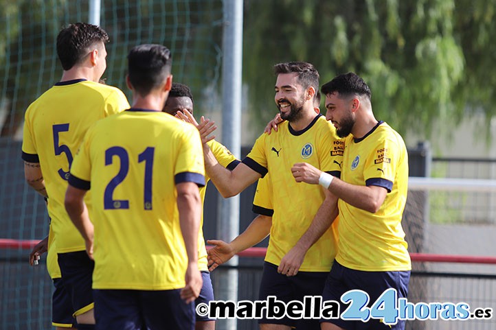 El FC Marbellí resuelve su partido ante el Alhaurín B (5-0) en apenas 15 minutos