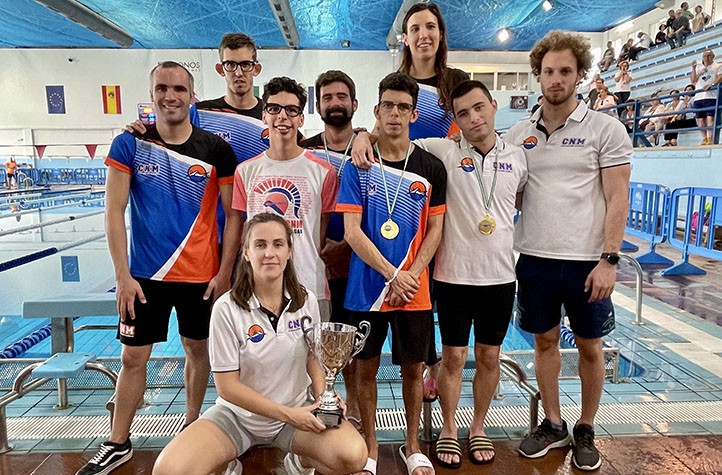 El Club Natación Marbella se proclama campeón de Andalucía de la FANDDI