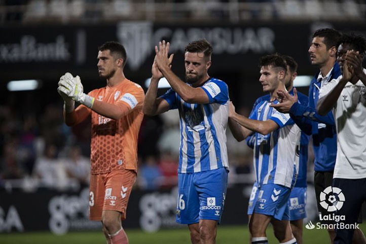 El segundo gol de Cristian Gutiérrez no evita la derrota del Málaga