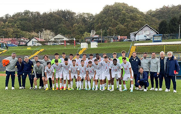 Adri Pérez, el último marbellí en debutar con la selección española