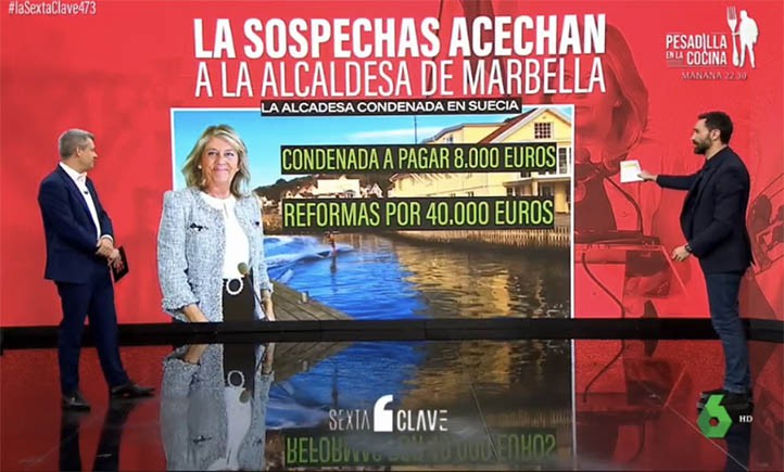 La alcaldesa de Marbella pierde el juicio con un carpintero sueco al que no pagó