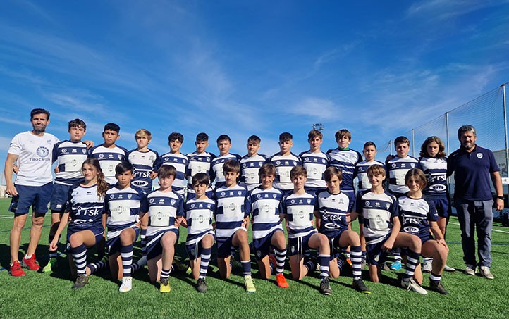 Buenos resultados para los equipos sub-14 del Marbella Rugby Club