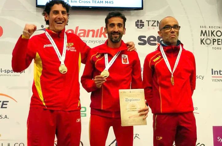 Oro y plata para Carretero en la prueba de campo a través del Mundial Máster