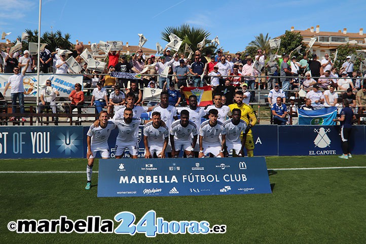 La goleada ante Huracán, la más grande del Marbella en competición liguera