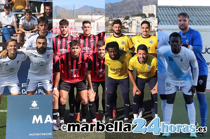 El fútbol marbellí puede cumplir todos sus objetivos esta jornada