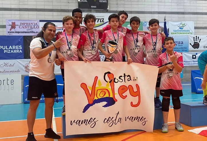 Los alevines del Costa del Voley disputarán el Campeonato de España