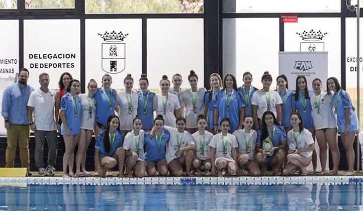 El CW Marbella juvenil femenino se proclama subcampeón de Andalucía