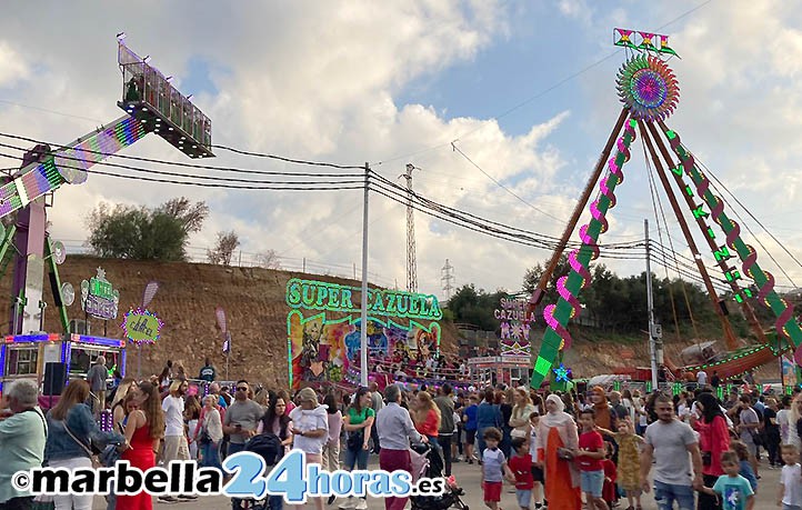 Marbella repite el recinto ferial del año pasado: pequeño, molesto y sin noria