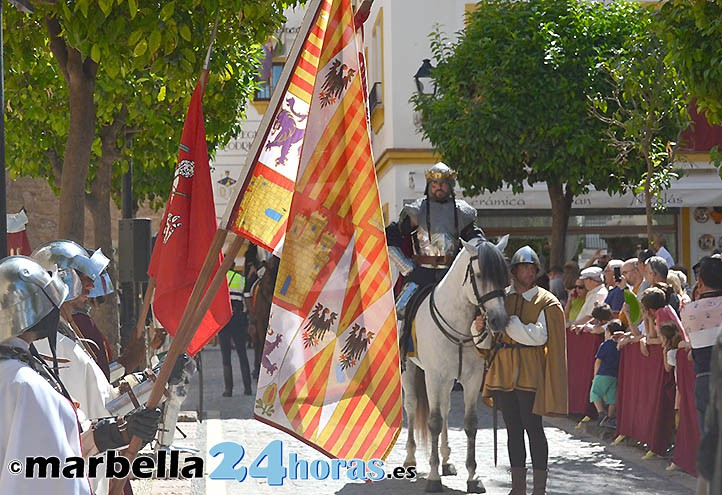 Marbella recrea la rendición de la ciudad ante Fernando el Católico en 1485