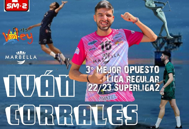 El Costa del Voley recupera para la lucha por el ascenso al marbellí Iván Corrales