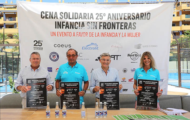 La ONG Infancia Sin Fronteras ultima sus eventos solidarios en Marbella