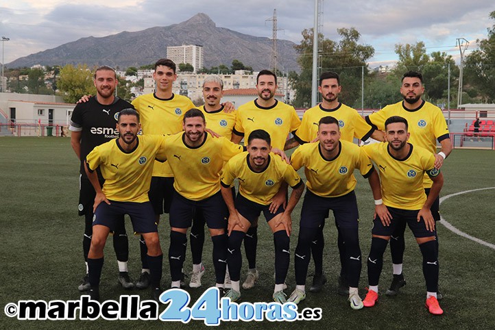 El FC Marbellí remonta a tiempo para imponerse al CD Fútbol Romeral (3-1)