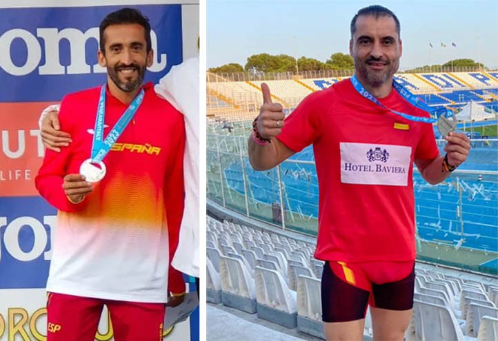 Cinco medallas en el Campeonato de Europa Máster para atletas de Marbella