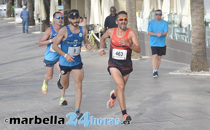 La media maratón de Marbella no remonta en participación de atletas