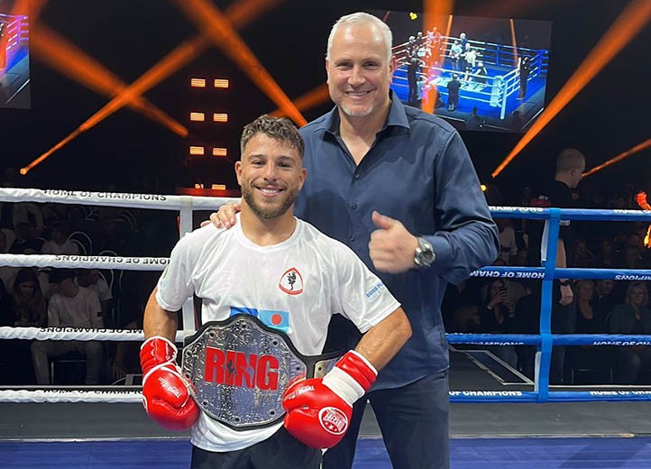 El marbellí Nico Gaffie, campeón intercontinental de kickboxing