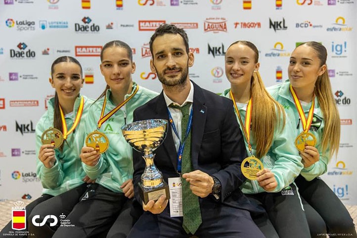 Olympic Karate suma cinco medallas con Andalucía en el Campeonato de España