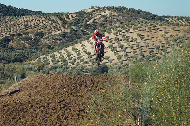 Marino Villar concluye quinto en el Campeonato de Andalucía MX