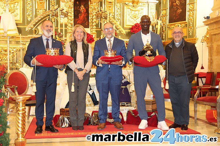 Lavigne, Lima y Ndiaye, emisarios de los Reyes Magos en Marbella