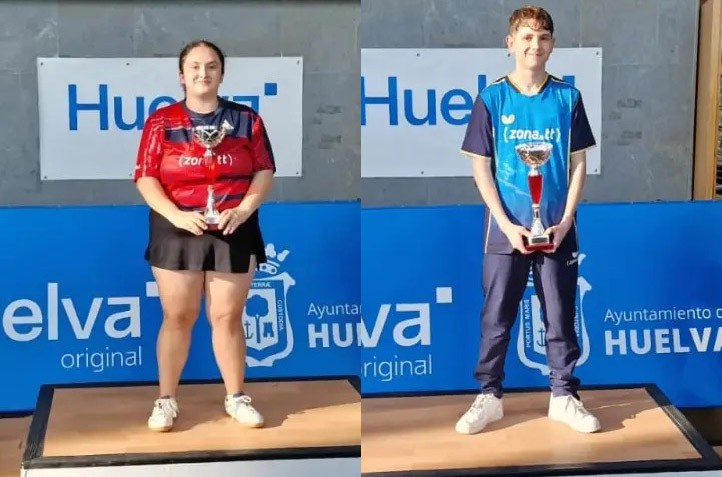 Yanira y Cristian Sánchez cierran el año como campeones de Andalucía