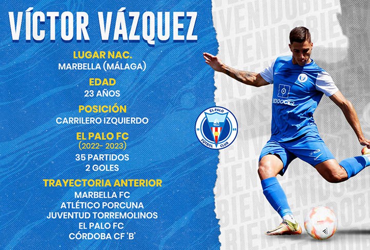 El marbellí Víctor Vázquez retorna a El Palo para la segunda vuelta