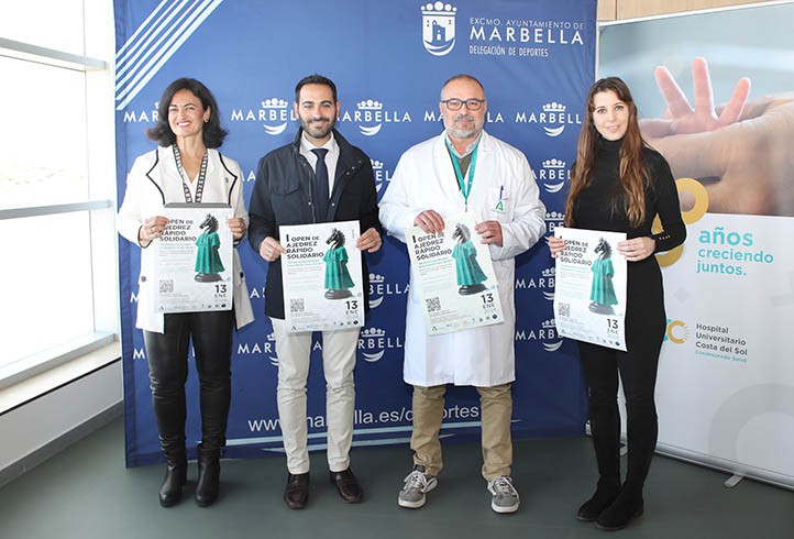 El Hospital Costa del Sol organiza en Marbella un torneo de ajedrez rápido