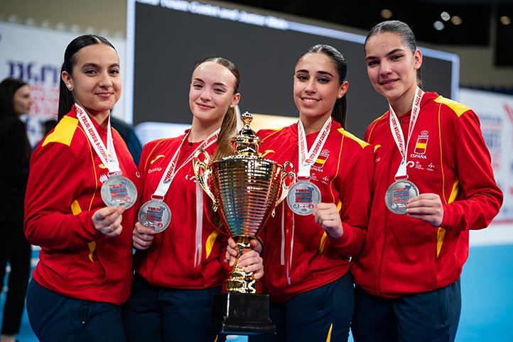 Olympic Karate Marbella conquista con España tres medallas en el Europeo