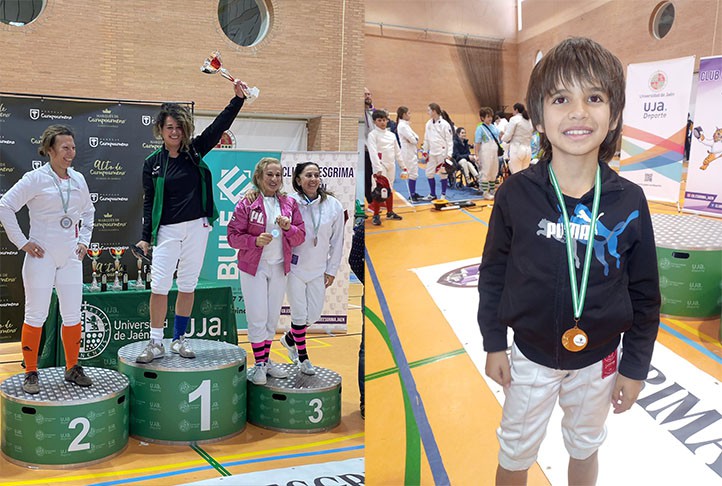 El Sala de Armas de Marbella suma cinco medallas en la Copa de Andalucía