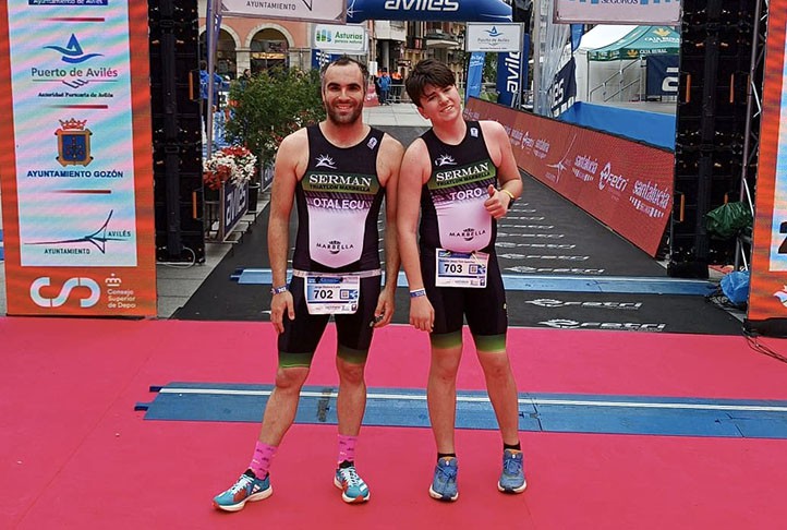 Imparable fin de semana para el Grupo Sermán Triatlón Marbella