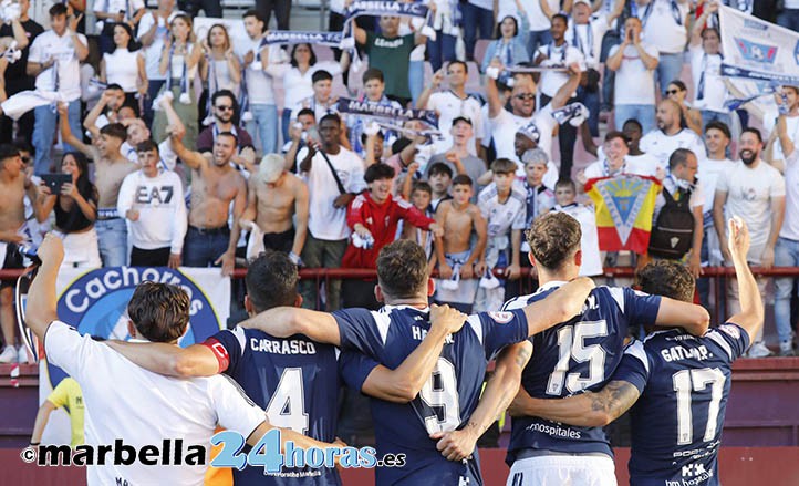 Así será la fiesta para celebrar el ascenso del Marbella FC a 1ª RFEF